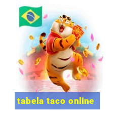 tabela taco online